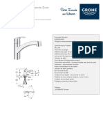 GROHE Specification Sheet 30355000