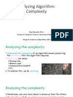 Analyzing Algorithm Complexity