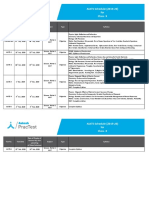 Schedule of Aakash I Tutor Test