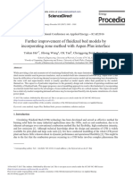 Further Improvement of Fluidized Bed Models by Incorporating Zone Method With Aspen Plus Interface