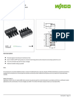 Data Sheet - Item Number: 770-205 Socket 5-Pole Cod. A 4,00 MM Black