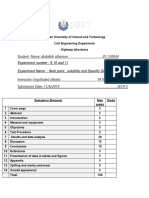 Highway Lab Report 9,10 and 11