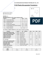 SOT-23 Plastic-Encapsulate Transistors: Jiangsu Changjiang Electronics Technology Co., LTD