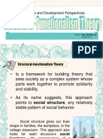 Structural Functionalism