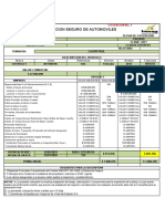 Cotizacion Seguro de Automovil PDF