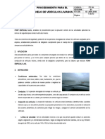 Procedimiento para El Manejo de Vehículos Livianos: Codigo: ITC-06 01 Fecha: 02 - ABR-2018 Página 1 de 13