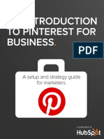 An Introduction To Pinterest For Business (From Hubspot)