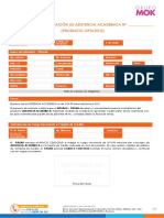 Asistencia No Obligatoria: Solicitud de Contratación de Asistencia Académica # - (Producto Optativo)