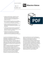 ELX200-12 12 2-Way Passive Speaker Datasheet 51 Es 69382052619