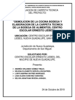 Informe-Demolición-Cocina Bodega-Centro Escolar Ernesto Liebes-Nueva Guadalupe