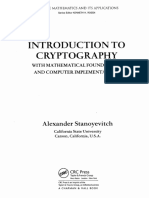 TO Cryptography: Stanoyevitch