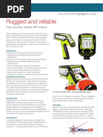 Rugged and Reliable: Fast, Accurate, Versatile XRF Analysis