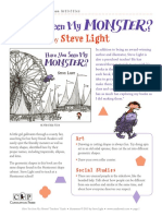 Have You Seen My Monster? by Steve Light Teachers' Guide