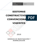 Sistemas Constructivos No Convencionales - 2019