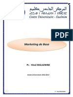 Marketing de Base Pr. MALAININE PDF