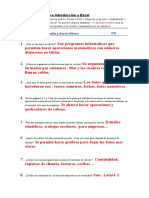 Cuestionario Excel Autoevaluaciones