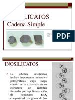 Clase 22. Inosilicatos Cadena Simple