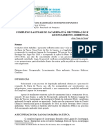 Complexo Lagunar de Jacarepaguá - Resumoexpandido