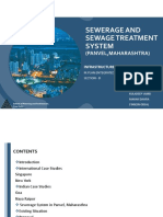 Sewerage and Sewage Treatment of Panvel, Maharashtra (Presentation) PDF