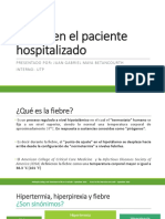 Fiebre en El Paciente Hospitalizado