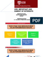 Nature, Importance and Assessment of Interest