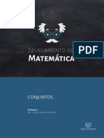 Nivelamento 1 - Matemática - Unicesumar