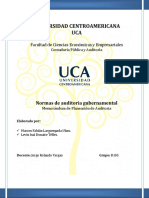 Memorandum Auditoria Gubernamental