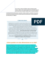 La Motivación: ¿Cómo Pueden Ver Estas Dimensiones en Su Vida?