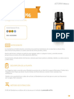 Aceite de Mandarina Tangerine Oil PDF