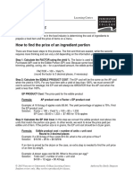 CulinaryMath RecipeCosting PDF