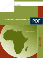 Crime and Development in Africa: Vienna International Centre, PO Box 500, A 1400 Vienna, Austria