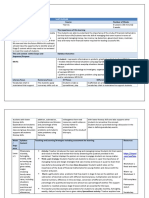 Maths 2a Unit of Work