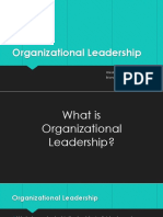 Organizational Leadership: Olindang, Pamela Patrice G. Briones, Judy Ann