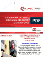 03 Conciliacion Marco Legal y Ejecucion 2018