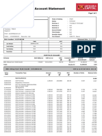 Account Statement: Folio Number: 1017949588