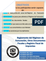 Reglamento Del Regimen de Facturacion