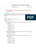 Assembly x86 Practice Questions