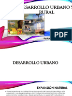 Desarrollo Urbano y Rural