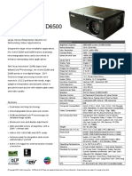 Projector D5500 D6500