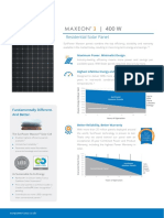 Ficha Tecnica Panel SunPower MAX3 400 390 370