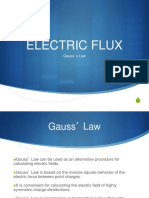 Electric Flux: Gauss's Law