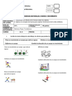 Prueba Efectos de La Fuerza Prueba