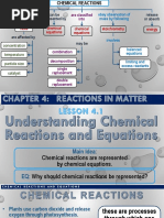 Chemical Reaction Chapter 4