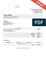 Invoice #36065: PT. Cloud Hosting Indonesia