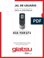 Manual de Usuario Control Giatsu Gia-Yan1f1 - Esp PDF