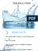 Water Pollution: BY Anum Nazar