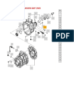Catalogo de Partes y Piezas Con Codigos Originales de Caja de Cambios de Mahindra de 6 Velocidades