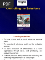 Controlling The Salesforce: SDM-Ch.7 1