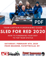 Sled For Red Captain Fundraising Toolkit, ACR Health