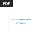 Cost Assignment